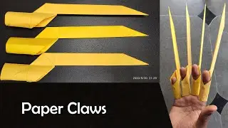 Easy #origami wolverine #claw