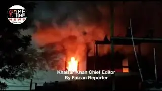 Fire Incident Happened At Vishal Chairs Factory In Cherlapalli Industrial Area In Kushaiguda