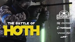 The Battle OF HOTH - Paintball big game at Blast Camp