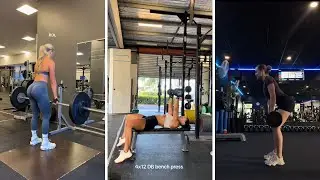 GYM time with me tiktok compilation 4
