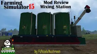 Обзор мода Farming Simulator 15: Станция смешивания (Marhu)