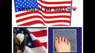 Memorial day nails💙❤️