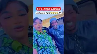 ST & Aisha Gambia On set For Saram Video🔥