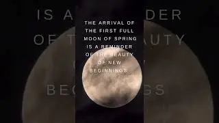 Motivation Minute : Finding Hope and Renewal in the Full Moon of Spring ✨🌕✨ #god #Shorts
