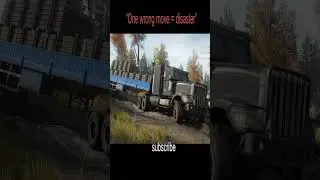 Snowrunner Navistar 5000MV #snowrunner#drivingsimulator2025  #trucksimulator #gamingshorts