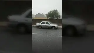 Tremenda granizada en A Pobra de San Xiao