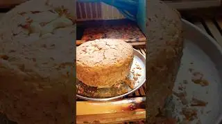 Cake recipe no egg no maida|बनाना वेज केक बिना अंडा मैदा और बिना चिनी से बनी|Banana cake|#cake#short
