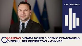 Kokius pokyčius ekonomikos ir inovacijų sektoriui žada naujasis ministras Edvinas Grik&scaron;as?