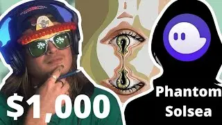 I gave my MOM a $1,000 NFT for Christmas!  || How to set up Phantom Wallet on Solsea STEP BY STEP