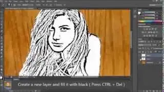 Make Any Image Into a Woodcut Carving In Photoshop | Photoshop Tutorial