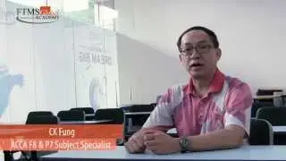 FTMSGlobal ACCA F8 Intensive Revision Course (IRC) May 2015 Intake by Subject Specialist CK Fung