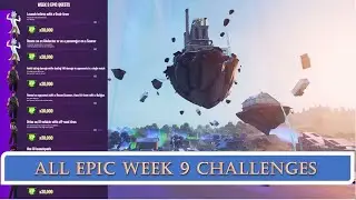 Fortnite All Epic Week 9 Quests - August 5 at 3 PM BST / 10 AM ET - Chapter 2 Season 7