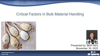 Critical Factors in Bulk Material Handling