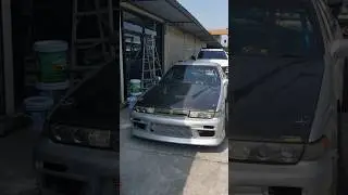 The Ever Popular Thai Drift Missile, Nissan Cefiro A31 at Pathumthani Speedway in Thailand#
