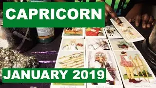 CAPRICORN JANUARY 2019 Horoscope Psychic Tarot Reading [Lamarr Townsend Tarot]