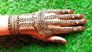 Stylish Front Hand Mehndi Design 2026✨ | Easy & Simple Mehndi for Beginners | Trendy Bridal Look |
