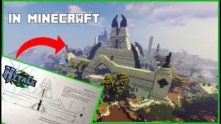 I Built A SAND PALACE From Hytale In MINECRAFT