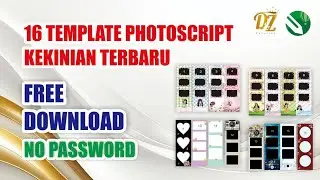 TEMPLATE PHOTOSCRIPT KEKINIAN TERBARU FREE CDR