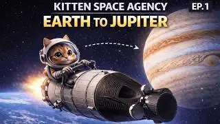Kitten Space Agency (Ep. 1): First Trip to Jupiter