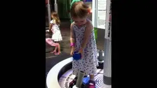 Marilyn Monroe moment at Discovery Place