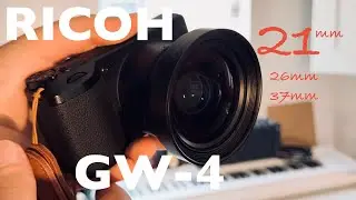 Превращение Ricoh GR IV в модульную систему объективов (GW-4 + GA-3)