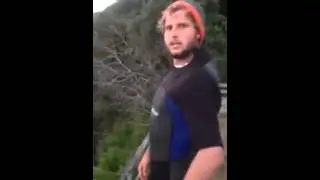 Kiwi Guy Jumping Into Bushes Edit