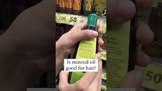 Is Mineral Oil Good For Hair 🌿👩&zwj;🦰 #avimeeherbal #ashortaday