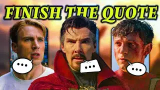Can You Finish The MCU Quote? | Movie Trivia Quiz