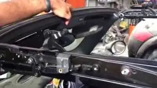 Mini Cooper r52 convertible top is not completely open