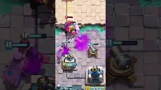 Overpowered Witch in Clash Royale......😌 #shorts  #clashroyale