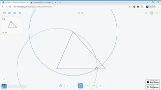 2.2 Euclidea - Intersection of Angle Bisectors - Soluce 2L 6E