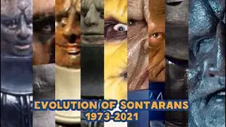 Evolution of Sontarans 1973-2021 from Doctor Who