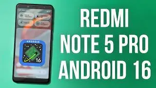 Android 16 on Redmi Note 5 Pro 🔥&ndash; Evolution X 11 ROM Quick Review
