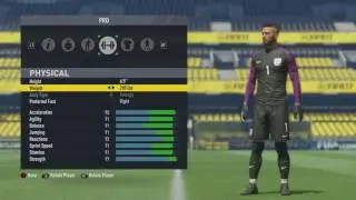 FIFA 17 Pro Clubs: MY RECENT GOALKEEPER BUILD!