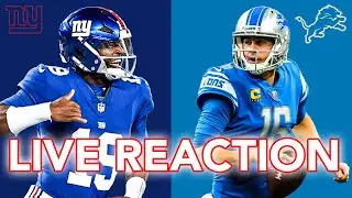 MARCH TO THE DRAFT - Giants vs, Lions LIVE REACTION