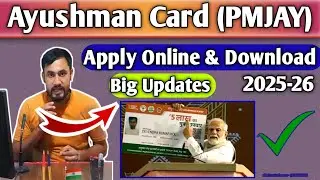 Ayushman Card Apply Online 2025 | Free ₹5 Lakh Health Insurance | Ayushman Bharat Registration