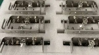 Stamped Aluminum Mounting Brackets for Grounding Bars OEM Mounting Components Manufacturer in China