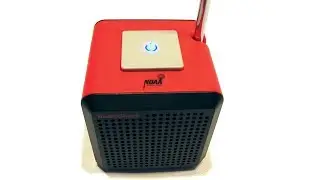 This small red cube tells you the weather - Weatheradio Cube