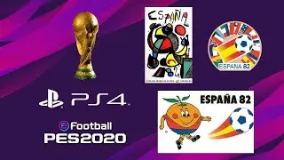eFootball PES 2020 FIFA WORLD CUP SPAIN 1982 OPTION FILE PS4