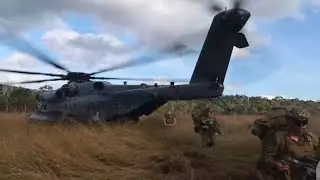 Intense Combat Training! US Marines Conduct Airstrikes in Australia