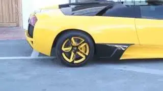 Lambo LP640 Lamborghini YELLOW sports car