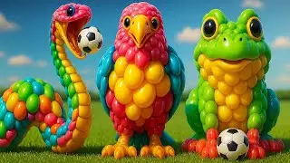 The mascot vibrato assistant snake placed on the football field is popular, co-produced and creative