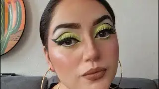 hola bellas &hearts;️makeup amarillo ne&oacute;n