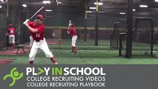 Cameron Olson   Hitting - West Coast Clippers - Filmed June 2020 - www.PlayInSchool.com