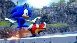 Sonic Frontiers: DLC Soap Shoes Skin Gameplay