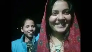 आज अक्षरा और मेरे हस्बैंड ने एक पहाड़ी गाना बोला