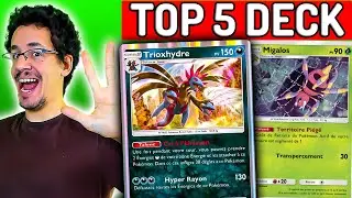 LES 5 MEILLEURS DECK DE POKEMON POCKET !