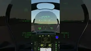 EuroFighter Typhoon Cockpit Take Off MSFS2020