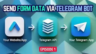How to Send Website Form Data to Telegram (3 Demo Versions) | Telegram Bot Development & API Course
