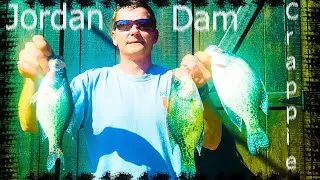 Jordan Dam: Crappie Catch-Cook: Striper/Nice catfish